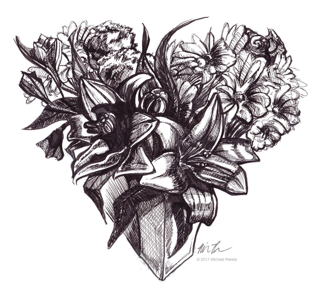 The Bouquet heart