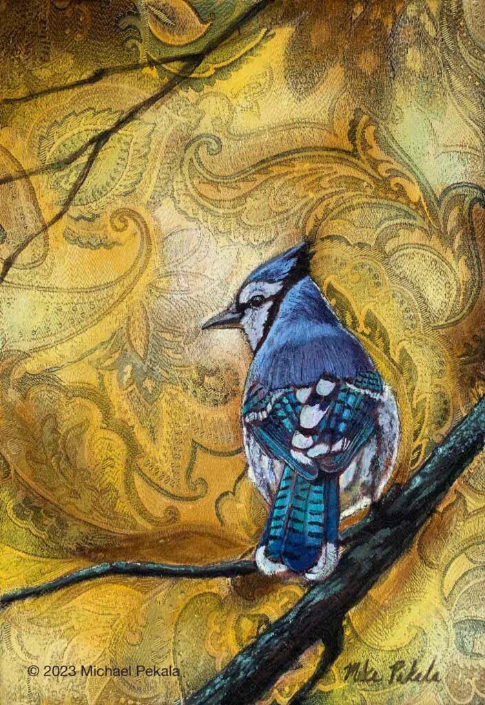 Autumn Blue Jay