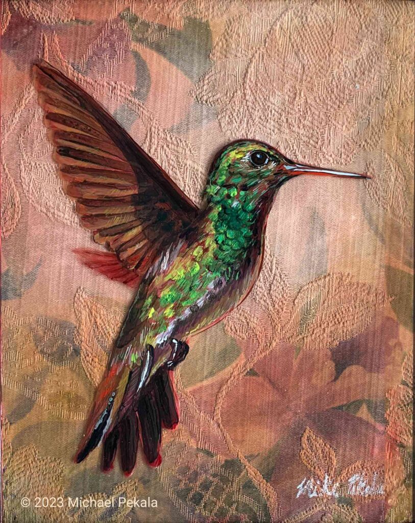 Fluttering in the Summer Twilight