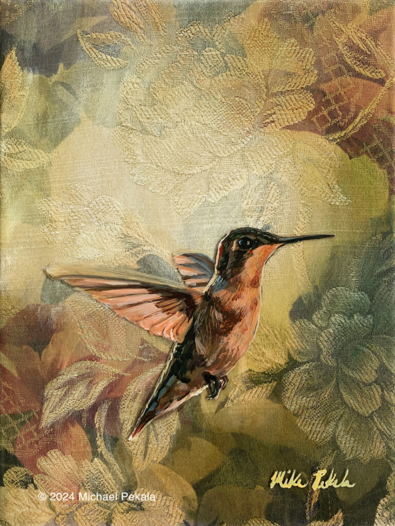 Hummingbird painting