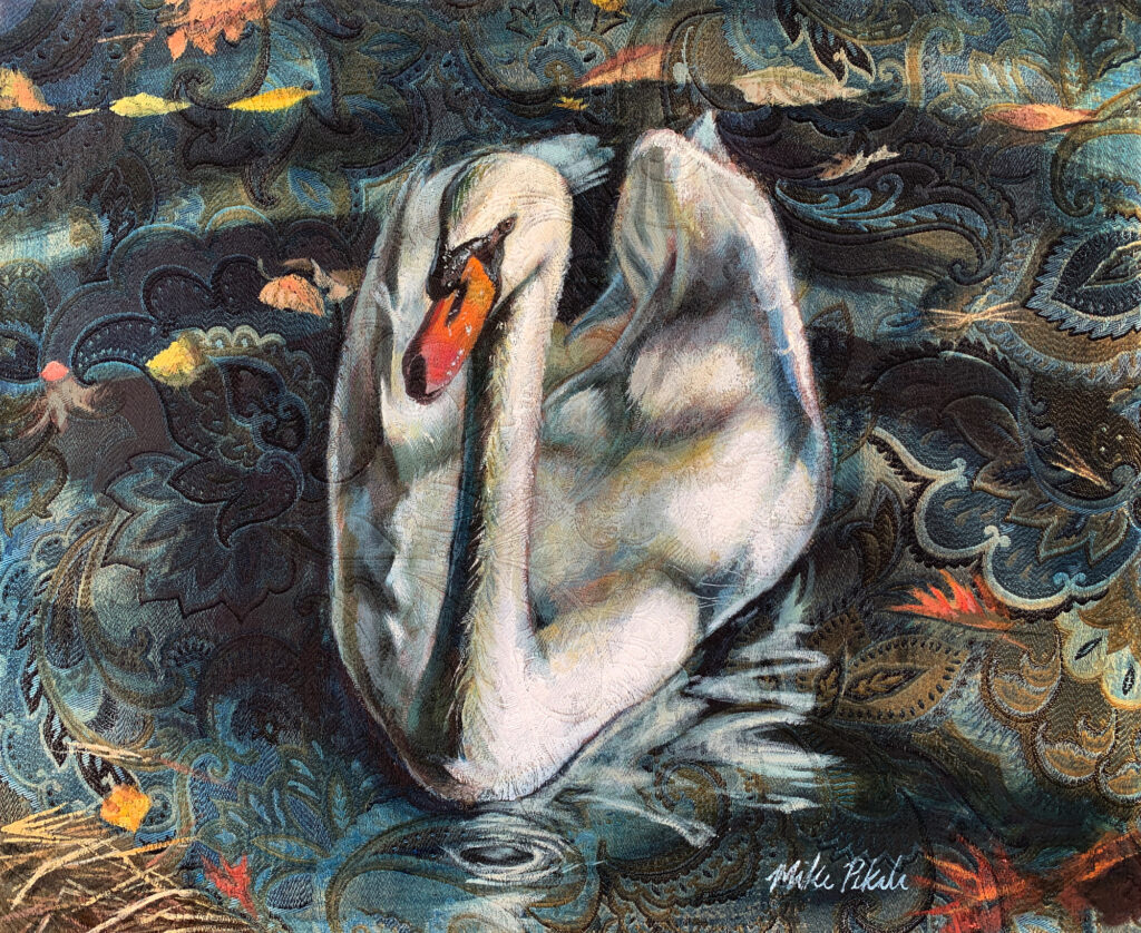 Swan Painting