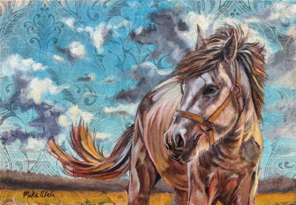 Horse painting
