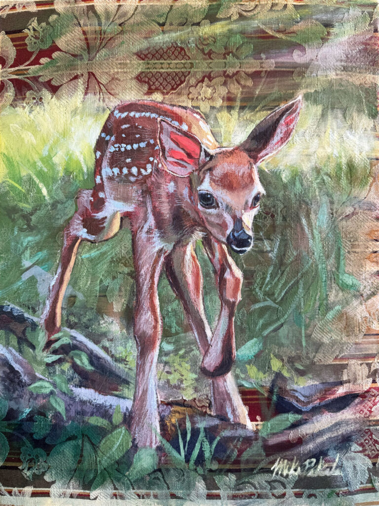 Fawn Painting