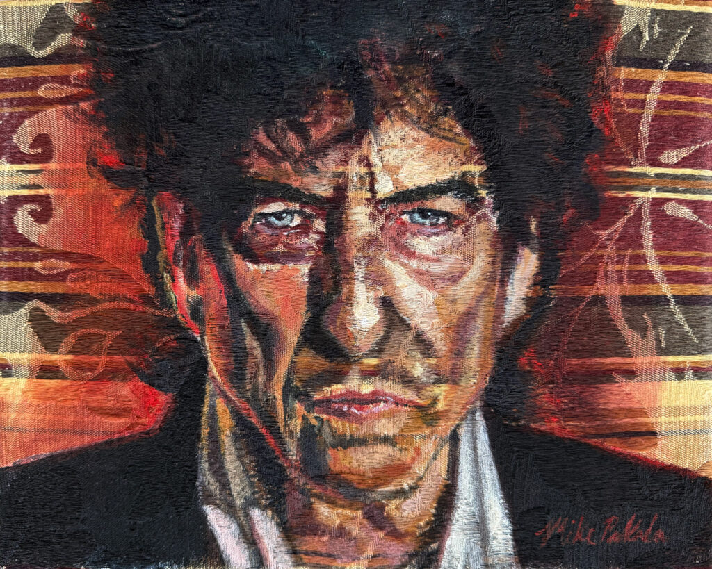 Bob Dylan painting
