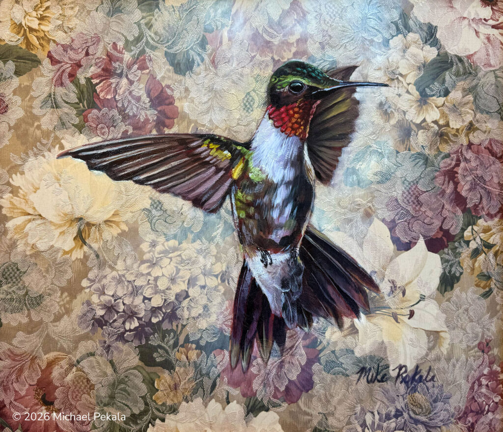 Hummingbird Painting