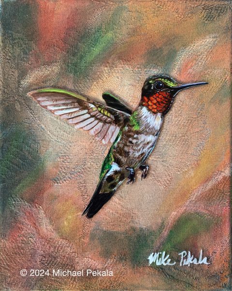 Hummingbird Painting
