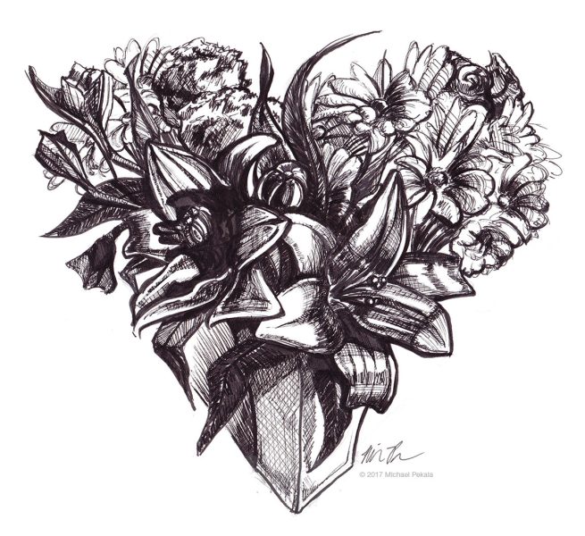 The Bouquet heart