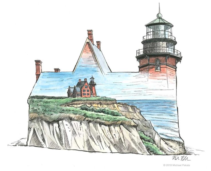 Block Island lighthouse