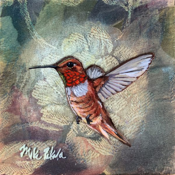 Hummingbird painting
