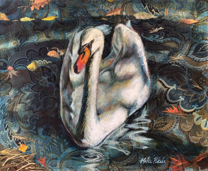 Swan Painting